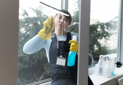 Nettoyage de vitres intérieures et extérieures à Crépy